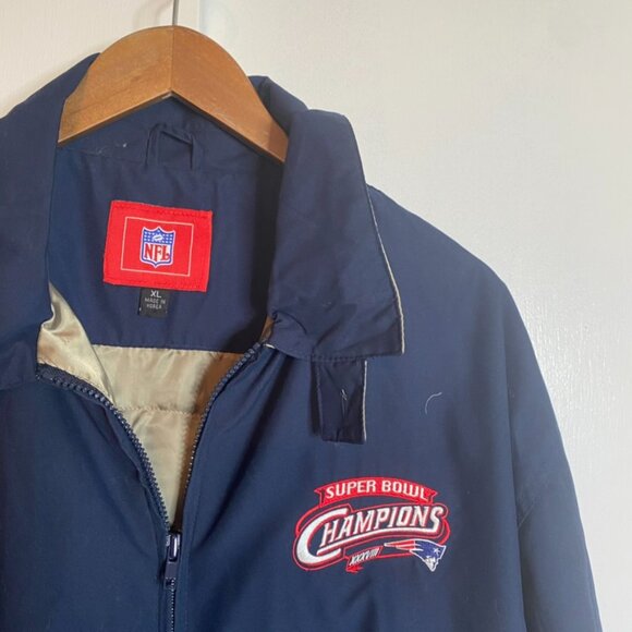 NFL Super Bowl windbreaker XXXVIII 2004 men's size XL - Picture 8 of 10
